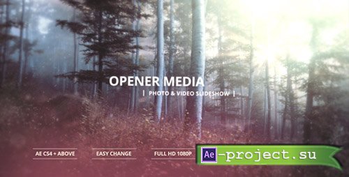 Videohive: Opener Media - Photo & Video Slideshow - Project for After Effects 