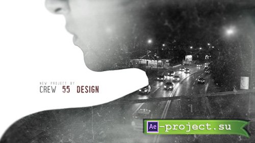 Videohive: Double Exposure Movie Intro - Project for After Effects 