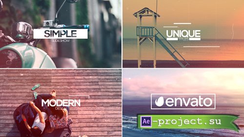 Videohive: Slideshow 15675446 - Project for After Effects 