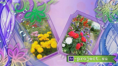 The flowers of my garden - Project for Proshow Producer