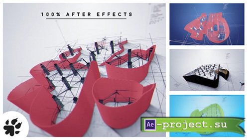 Videohive: Architect Logo Reveal v2 - Project for After Effects 