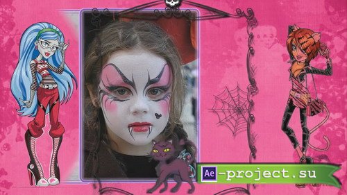 Monster high end kids  - Project for Proshow Producer