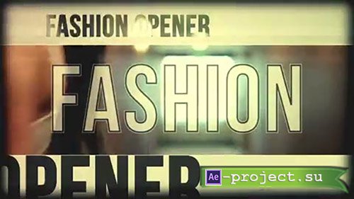 Motionpile: Fast Fashion Opener - Project for After Effects 