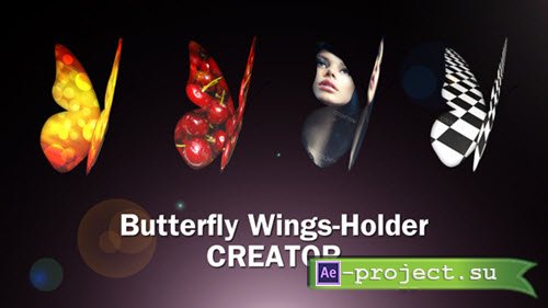 Videohive: Butterfly Wings Creator - Project for After Effects 