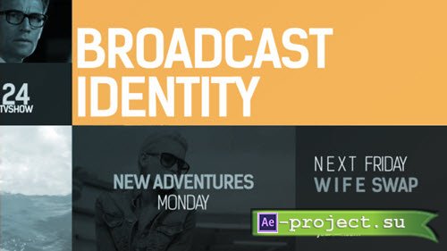 Videohive: Broadcast Identity pack - Project for After Effects 