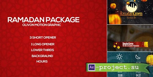 Videohive: Ramadan Package 15812745 - Project for After Effects