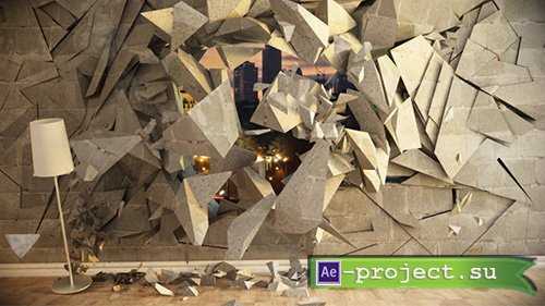 Videohive: Wall Destrucion - Project for After Effects 