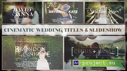 Videohive: Cinematic Wedding Slideshow - Project for After Effects 