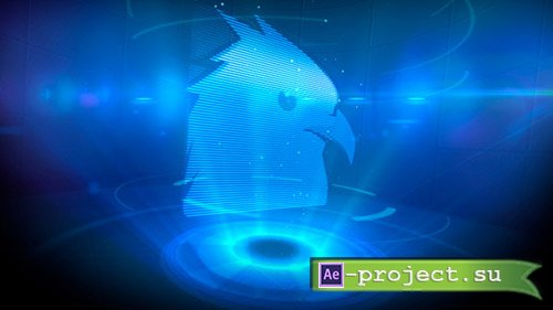 Videohive: Logo Opener Holographic - Project for After Effects