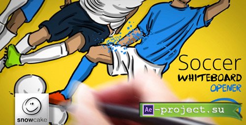 Videohive: Soccer Whiteboard Opener - Project for After Effects 