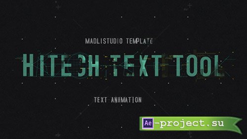 Videohive: Hitech Text Tool - Project for After Effects