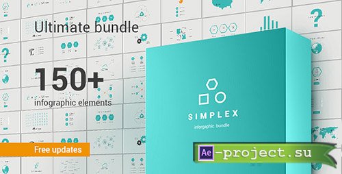Videohive: Simplex Infographic Bundle - Project for After Effects 