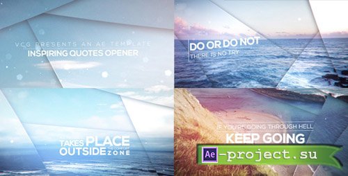 Videohive: Inspiring Quotes Opener - Project for After Effects 