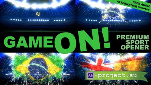 Videohive: Game On! Sport Opener - Project for After Effects 