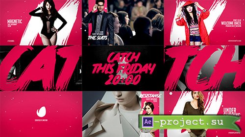 Videohive: Pink Fashion Broadcast - Project for After Effects