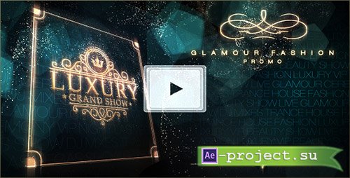 Videohive: Luxury Grand Show - Glamour Golden Promo - Project for After Effects