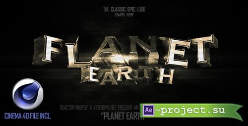 Videohive: Planet Earth - Project for After Effects 