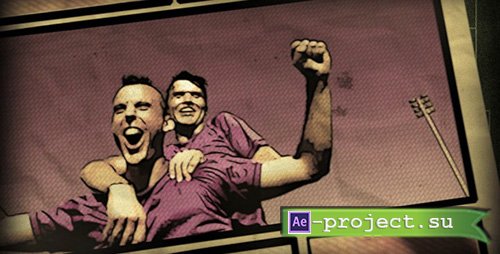 Videohive: Soccer Comics Vintage & Modern - Project for After Effects 
