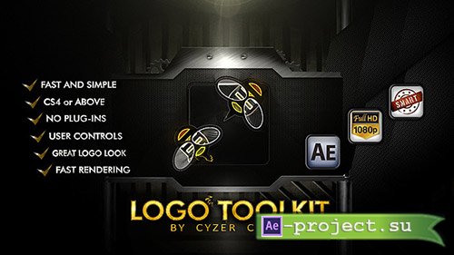 Videohive: Descriptive Logo Toolkit - Hi-tech Packshot - Project for After Effects 