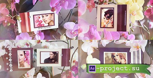 Videohive: Photo Gallery in Flowers - Project for After Effects 