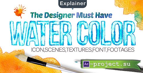 Videohive: Water Color Pack - Project for After Effects