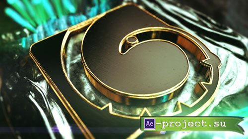 Videohive: Crystal Gold Logo - Project for After Effects