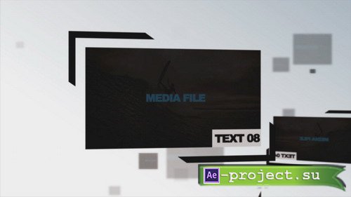 Modern Floating Slideshow - Project for After Effects