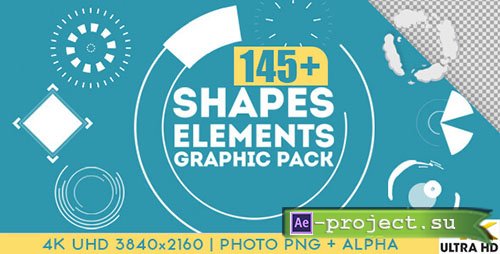 Videohive: Shapes & Elements Graphic Pack - Motion Graphics 