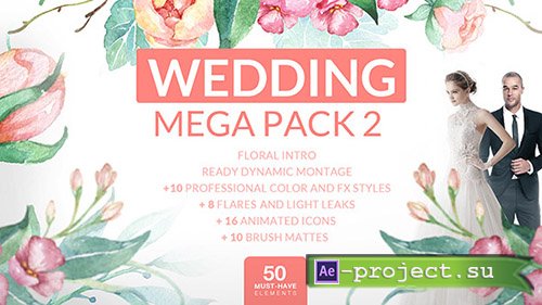 Videohive: Wedding Mega Pack 2 - Project for After Effects