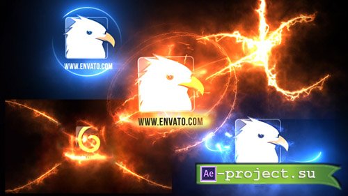 Videohive: Energetic Logos Pack 2 - Project for After Effects 