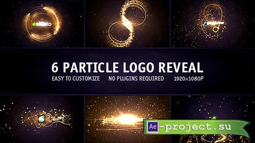 Videohive: Particle Logo Reveal Pack 6in1 - Project for After Effects 