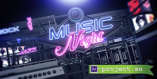 Videohive: Music Night V.3 - Project for After Effects 