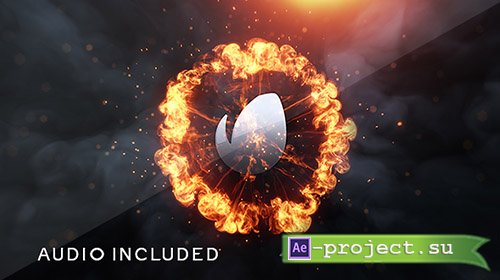 Videohive: Flame Logo v2 - Project for After Effects 