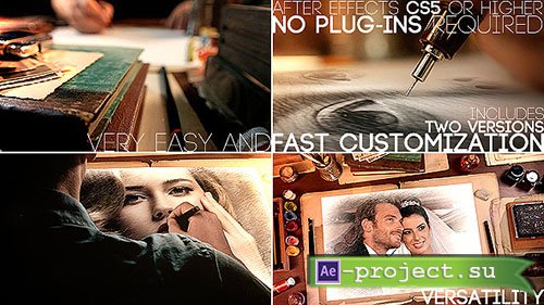 Videohive: Drawing Promo - Project for After Effects 