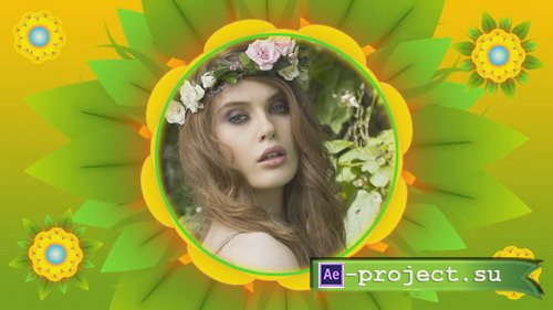 Vector Flowers - Project for Proshow Producer