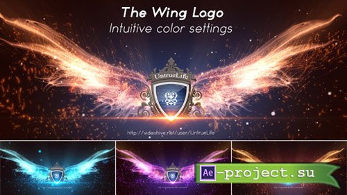 Videohive: The Wing Logo - Project for After Effects 