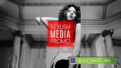 Videohive: Stylish Media Promo - Project for After Effects 