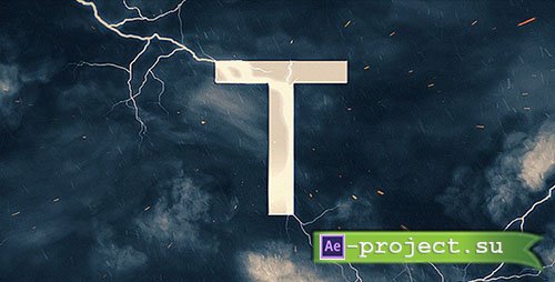 Videohive: ThunderStorm - Project for After Effects 