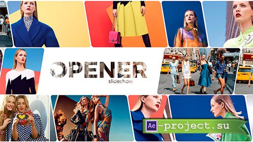 Videohive: Slide Opener 15412819 - Project for After Effects 