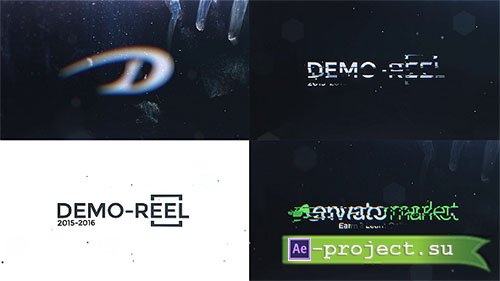 Videohive: DeFocus Glitch Logo Intro - Project for After Effects 