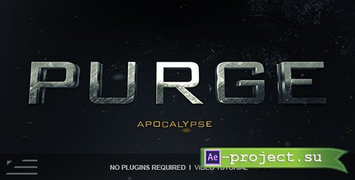 Videohive: Purge Trailer - Project for After Effects 