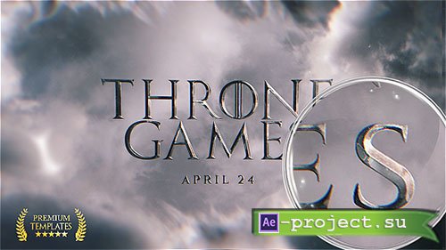 Videohive: Throne Games Titles - Project for After Effects