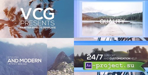 Videohive: Sliding Titles Opener - Project for After Effects 