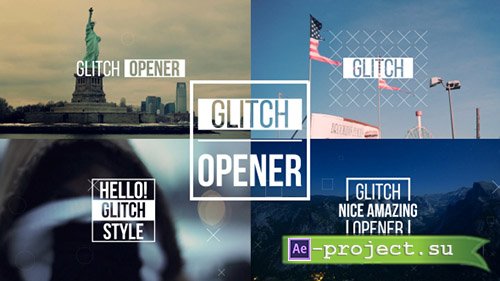 Videohive: Dynamic Glitch Opener 2 - Project for After Effects 