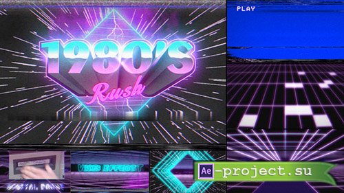 Videohive: 1980's Rush Template - Project for After Effects