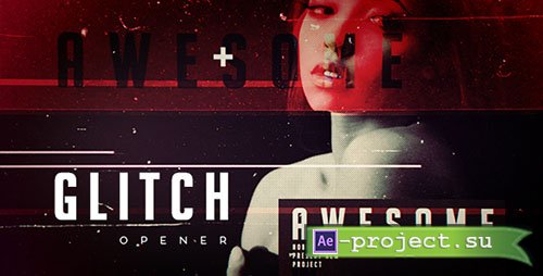 Videohive: Grunge Glitch Opener 15850190 - Project for After Effects 