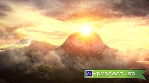 Videohive: Sky and Mountains Logo - Project for After Effects 