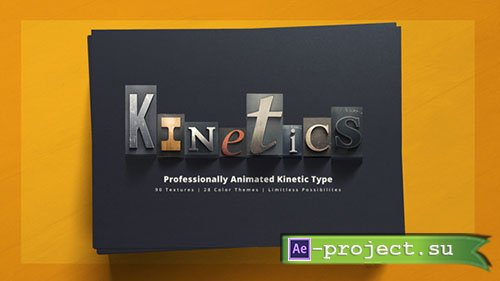 Videohive: Kinetics | Professional Kinetic Typography System - Project for After Effects 