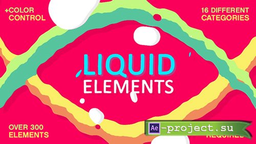 Videohive: Liquid Elements FX - Project for After Effects 