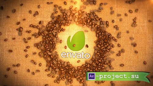 Videohive: Coffee Beans Logo - Project for After Effects 
